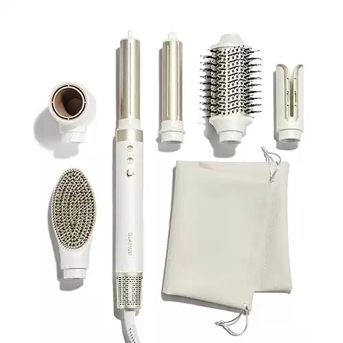 6-in-1 Air Wrap Multi Hair Styler - Advanced High-Speed Dryer & Auto Curler, Tight Grip, Fast Drying, No Heat Damage, Styling System Set